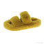 Cozy Faux Fur Winter Slippers for Women - Stylish Open Toe Home Slides - Korvel