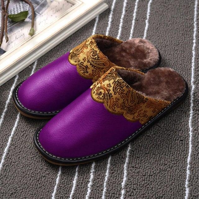 Chaussons d'hiver premium pour confort et chaleur