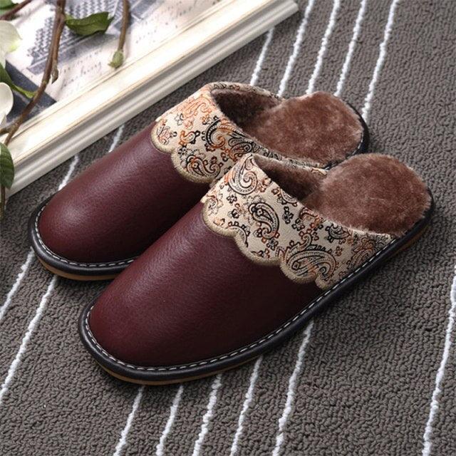 Chaussons d'hiver premium pour confort et chaleur