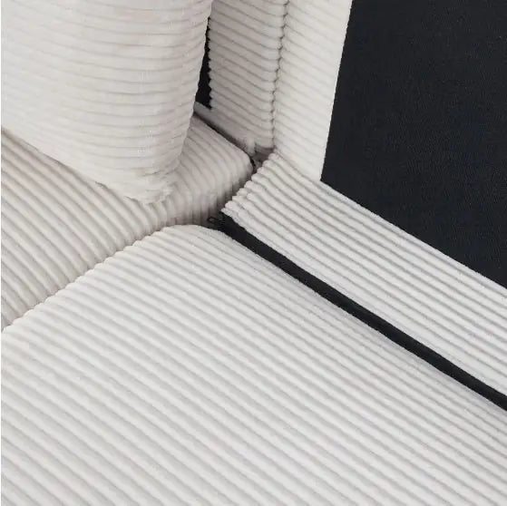 Sofá de Lino Beige Elegante