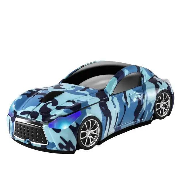 Wireless Sports Car USB Mouse - Ergonomic Design for Gaming & Office