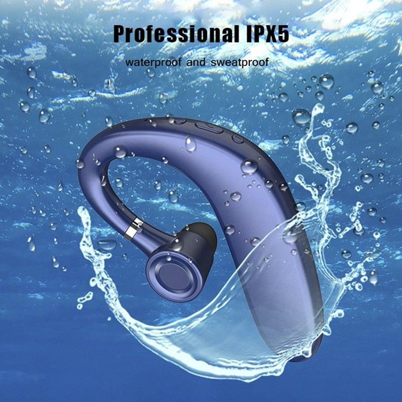 Écouteurs sans fil Bluetooth Earhook STEVVEX - Son et confort premium