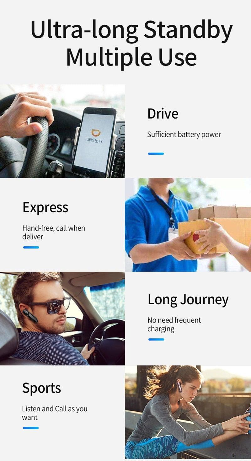 Premium Wireless Bluetooth Earbuds with Long Battery Life and Waterproof Design - Korvel