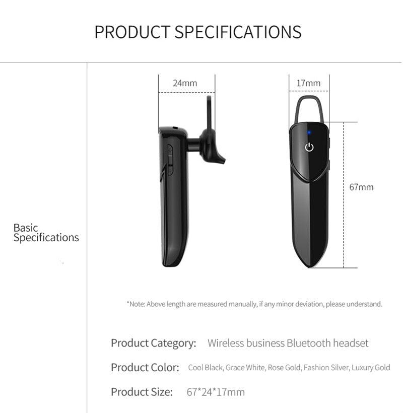 Premium Wireless Bluetooth Earbuds with Long Battery Life and Waterproof Design - Korvel