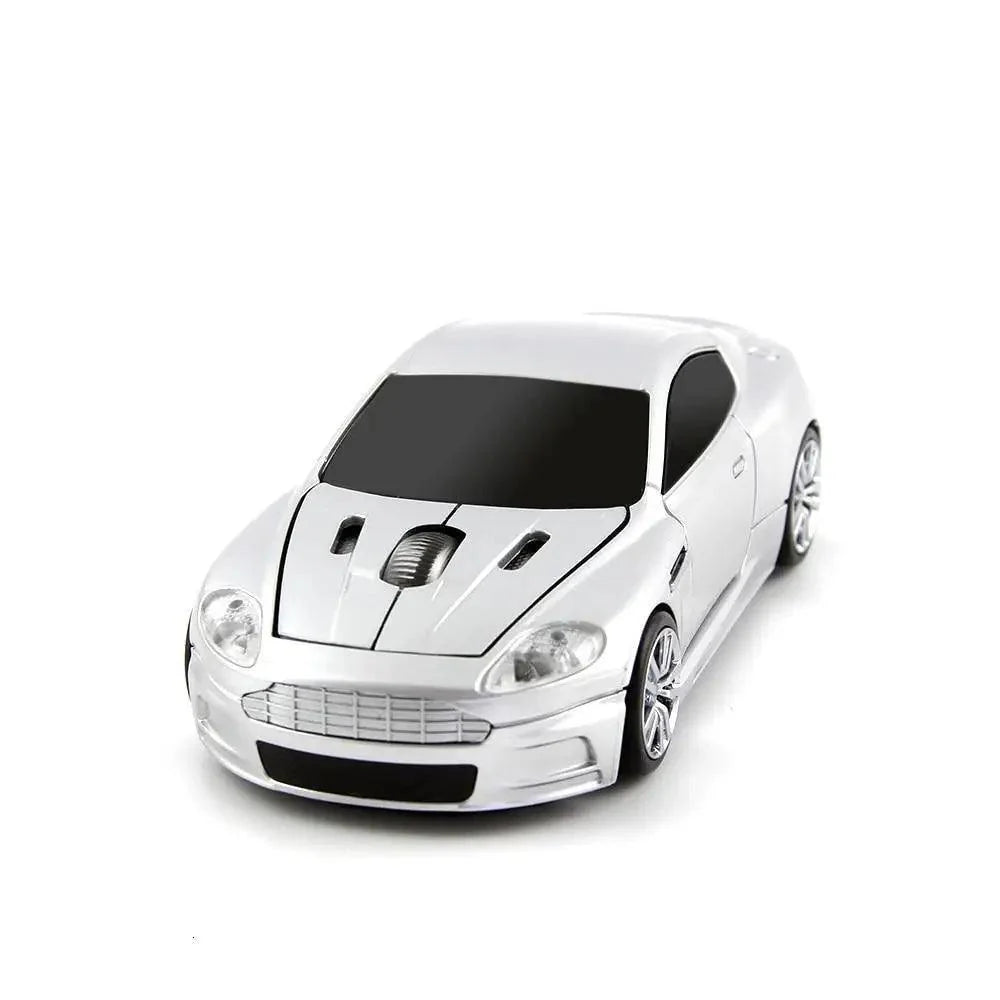 Wireless Car-Shaped Mouse - 1600 DPI Ergonomic Design