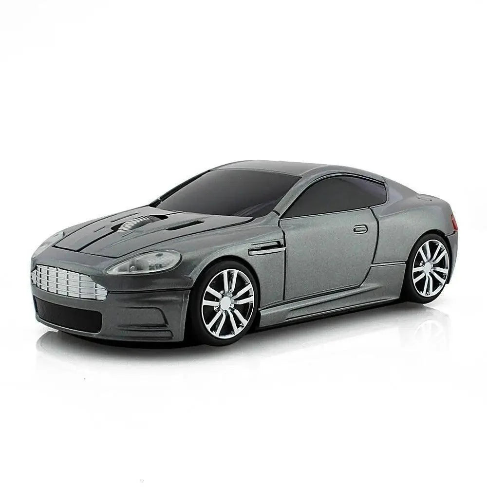 Wireless Car-Shaped Mouse - 1600 DPI Ergonomic Design
