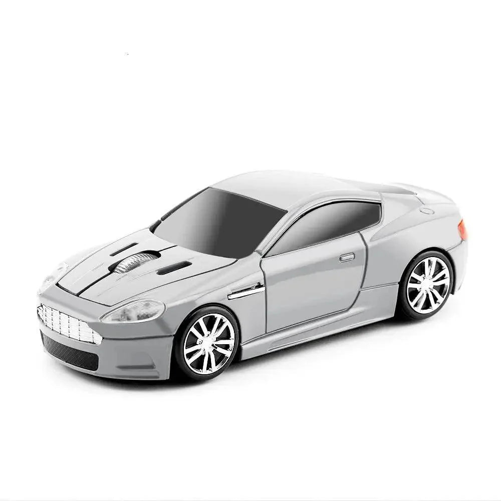 Wireless Car-Shaped Mouse - 1600 DPI Ergonomic Design
