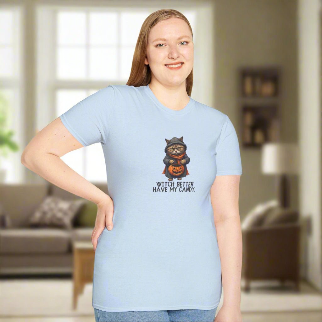 T-shirt Sorcière Mieux Avoir Mon Bonbon