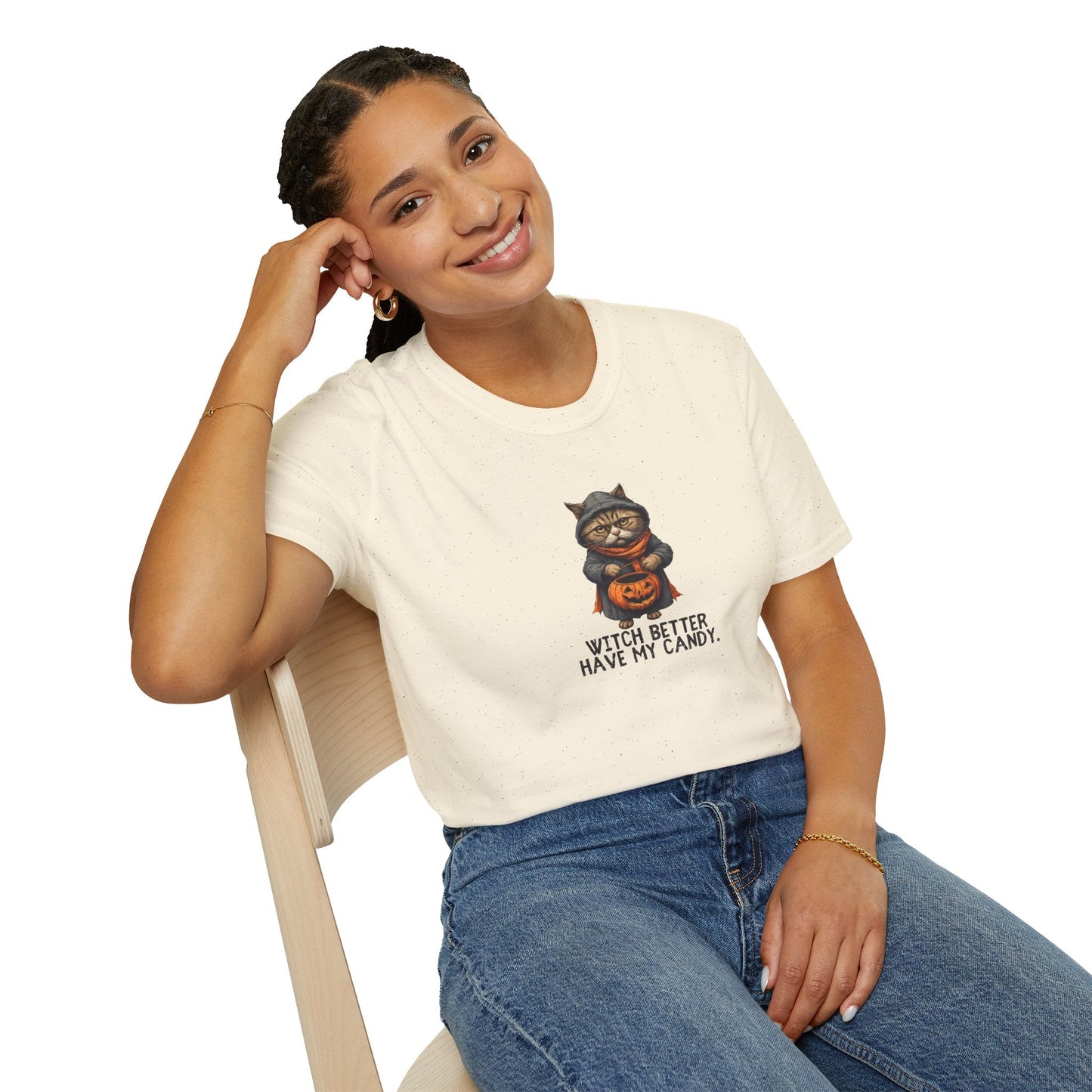T-shirt Sorcière Mieux Avoir Mon Bonbon