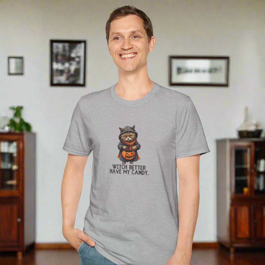 T-shirt Sorcière Mieux Avoir Mon Bonbon