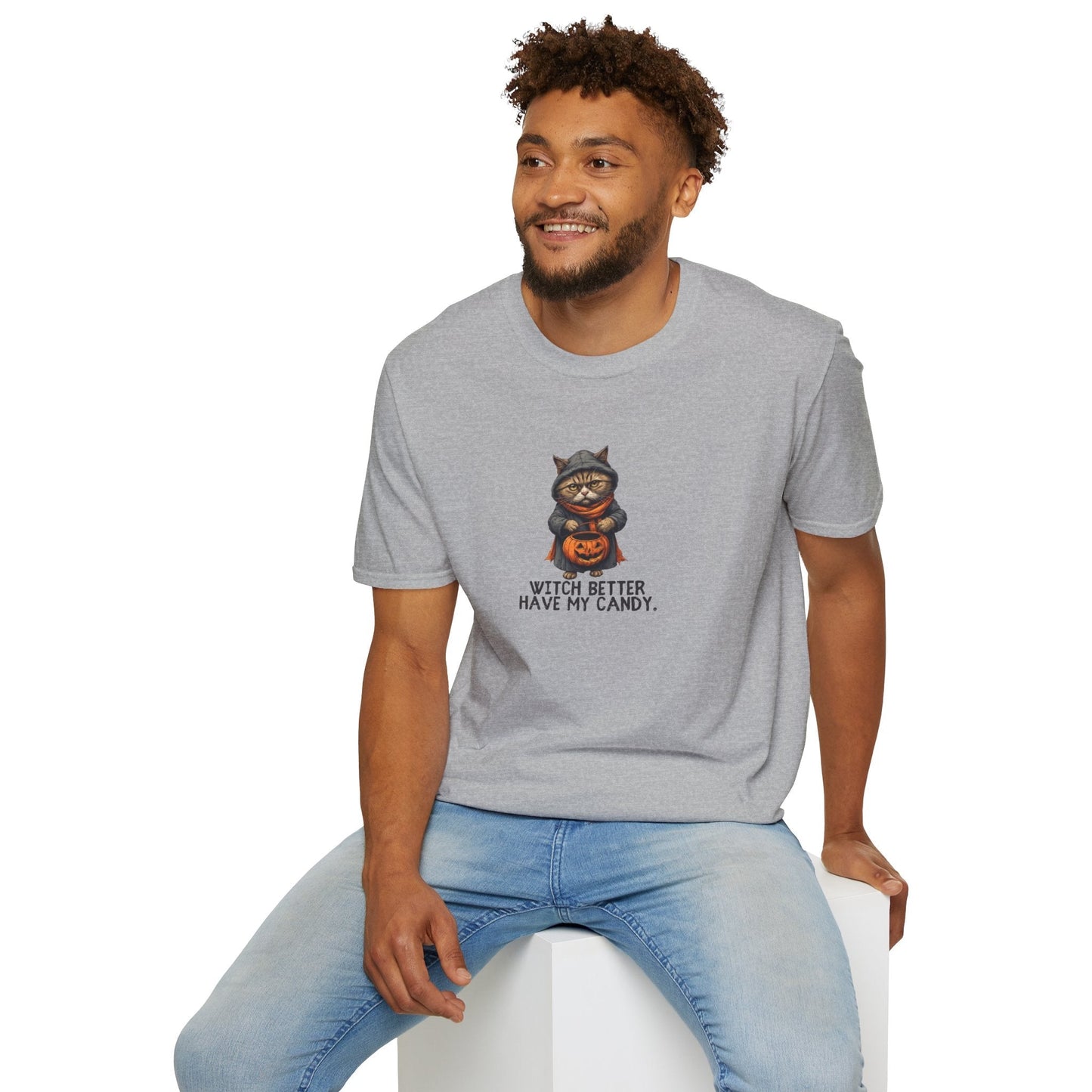T-shirt Sorcière Mieux Avoir Mon Bonbon