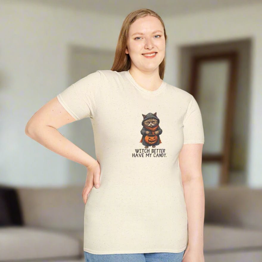 T-shirt Sorcière Mieux Avoir Mon Bonbon