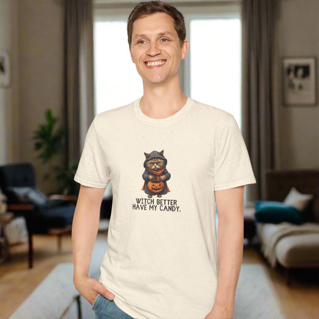 T-shirt Sorcière Mieux Avoir Mon Bonbon