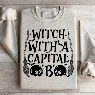 Sorcière Avec Un B Majuscule Sweatshirt