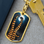 Witchy Cat Lady Legs Keychain