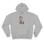 Sudadera con capucha de piernas de dama gato hechicera