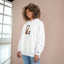 Sudadera con capucha de piernas de dama gato hechicera