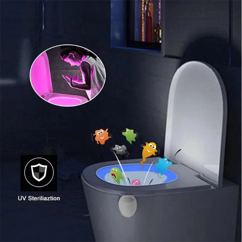 Toilet Night Light for Safe Bathroom Navigation