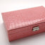 Elegant Cosmetic Leather Jewelry Box