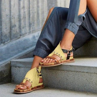 Elegant Women's Casual Flat Sandals for Summer