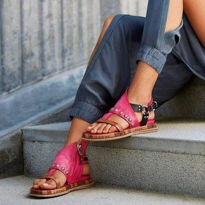 Elegant Women's Casual Flat Sandals for Summer