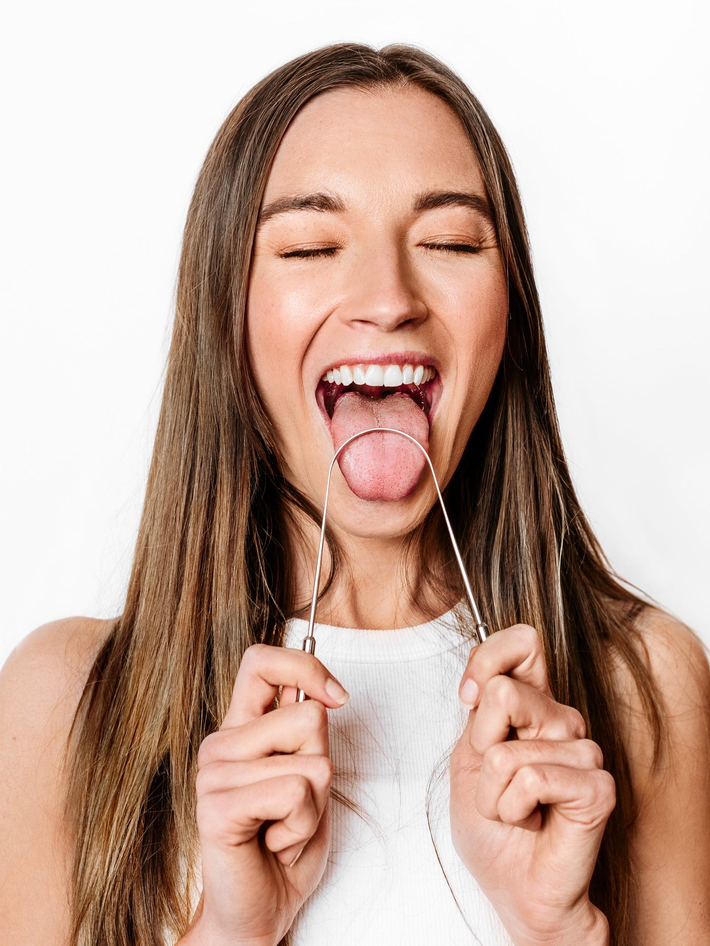 Raclette à langue en acier inoxydable premium pour une haleine fraîche