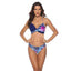 Ensemble de bikini taille haute à devant torsadé élégant pour femmes