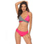 Ensemble de bikini taille haute à devant torsadé élégant pour femmes