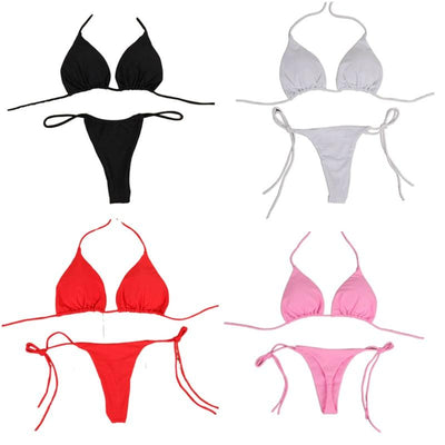 Conjunto de Bikini Push-Up Elegante para Mujeres para Playa
