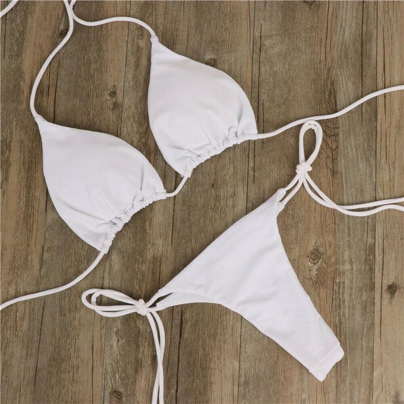Conjunto de Bikini Push-Up Elegante para Mujeres para Playa