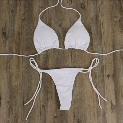 Conjunto de Bikini Push-Up Elegante para Mujeres para Playa