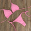 Conjunto de Bikini Push-Up Elegante para Mujeres para Playa