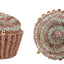 Women Blue Cupcake Evening Bag Crystal Clutch Purses Wedding Bridal Rhinestone Handbag Party Minaudiere Bag - Korvel