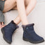Stylish Women's Waterproof Winter Boots - Lightweight Ankle Design with Fur Lining - Korvel