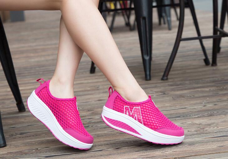 Elevate Your Style with Women's Breathable Platform Sneakers - Perfect for Every Occasion - Korvel