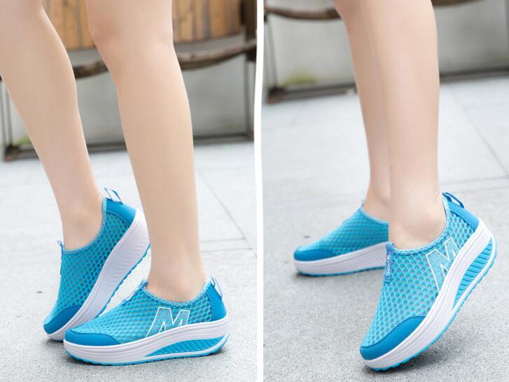 Elevate Your Style with Women's Breathable Platform Sneakers - Perfect for Every Occasion - Korvel