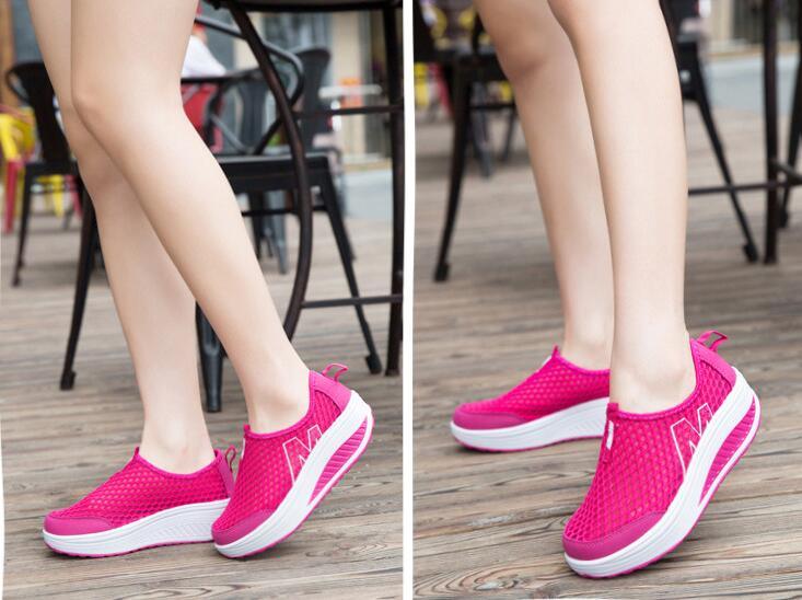 Elevate Your Style with Women's Breathable Platform Sneakers - Perfect for Every Occasion - Korvel