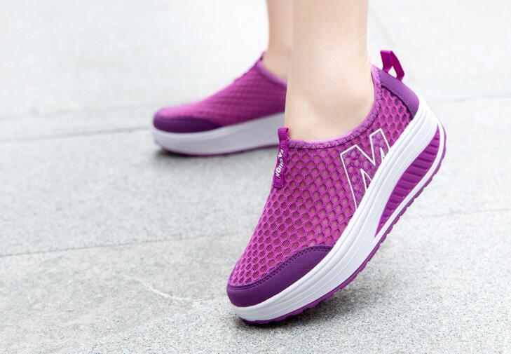 Elevate Your Style with Women's Breathable Platform Sneakers - Perfect for Every Occasion - Korvel
