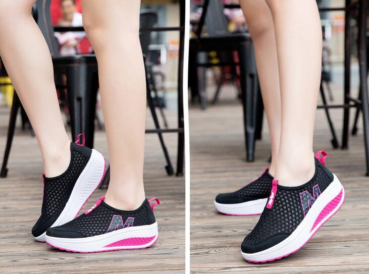 Elevate Your Style with Women's Breathable Platform Sneakers - Perfect for Every Occasion - Korvel