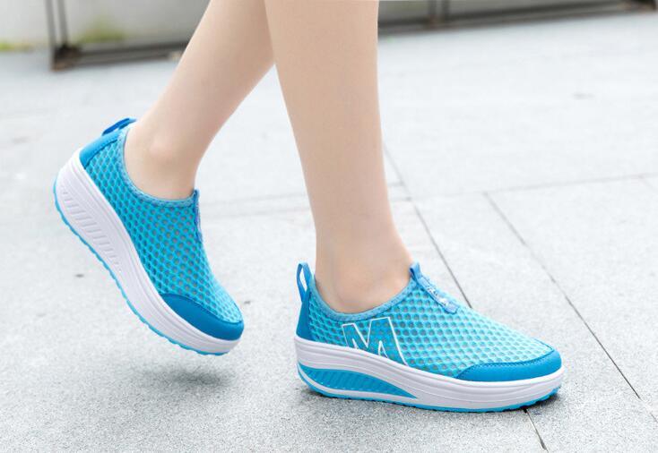 Elevate Your Style with Women's Breathable Platform Sneakers - Perfect for Every Occasion - Korvel