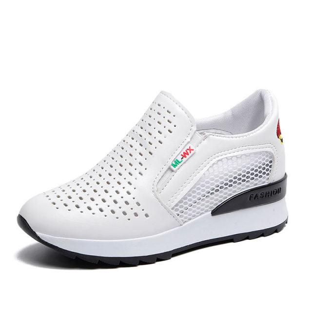 Zapatillas Elegantes para Mujer sin Cordones con Tacón Oculto