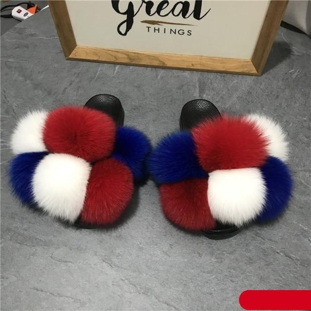 Chaussons en fausse fourrure pour femmes - Confortables et élégants