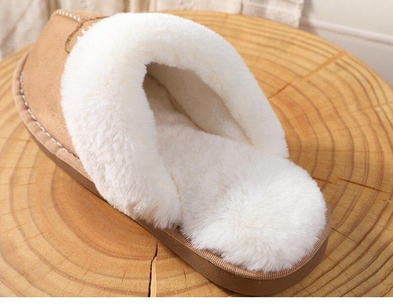 Zapatillas de piel sintética acogedoras para mujeres, ideales para uso en interiores y exteriores