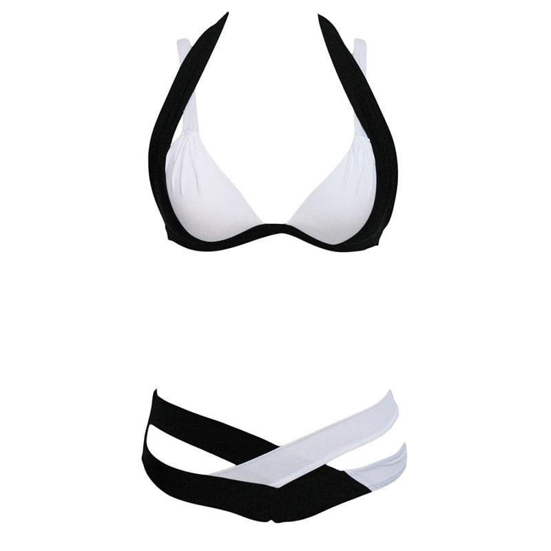 Elegant High Waist Bikini Set for Women