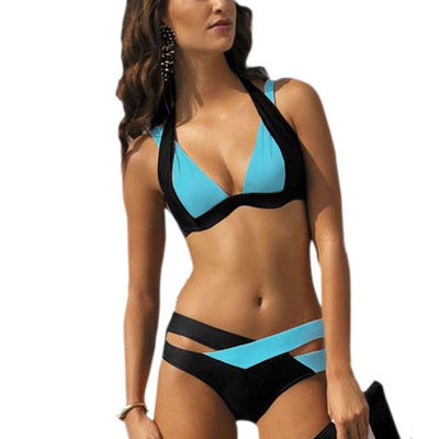 Elegant High Waist Bikini Set for Women