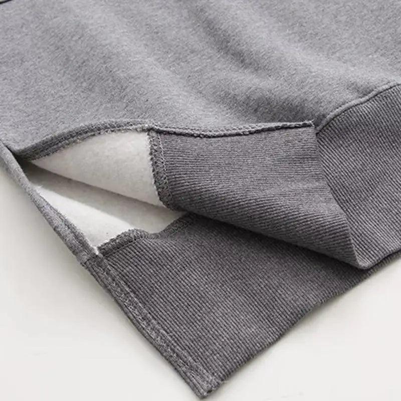 Sudadera larga casual de gran tamaño para mujer para otoño e invierno
