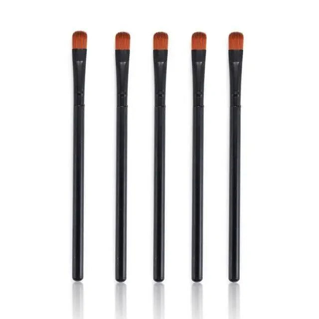 Set de Pinceles de Maquillaje Profesional de 5 Piezas para una Aplicación Impecable
