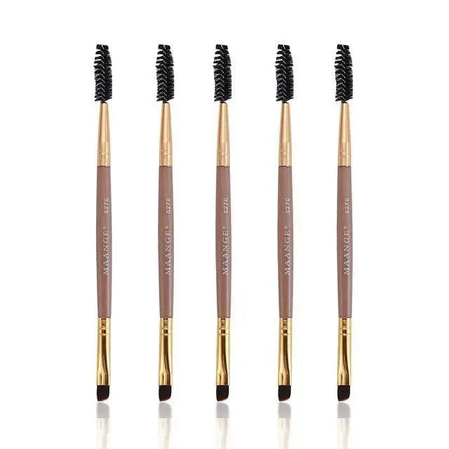 Set de Pinceles de Maquillaje Profesional de 5 Piezas para una Aplicación Impecable