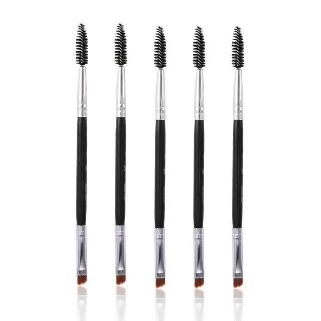 Set de Pinceles de Maquillaje Profesional de 5 Piezas para una Aplicación Impecable