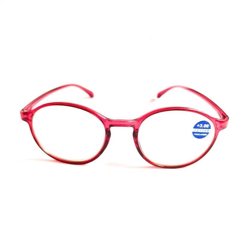Gafas de leopardo negro redondas y elegantes para el cuidado de la vista